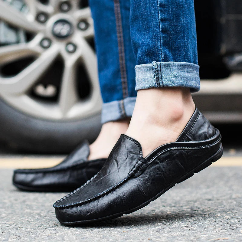 Marten Sterling Genuine Leather Loafers