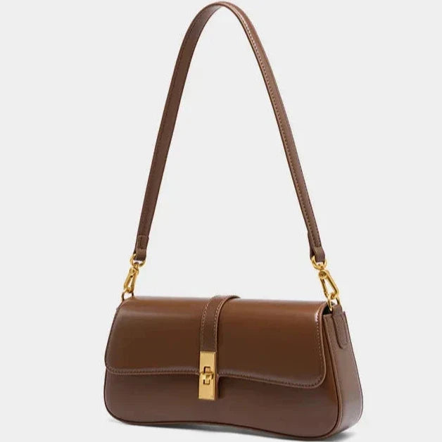 Casvian Leather Shoulder Bag