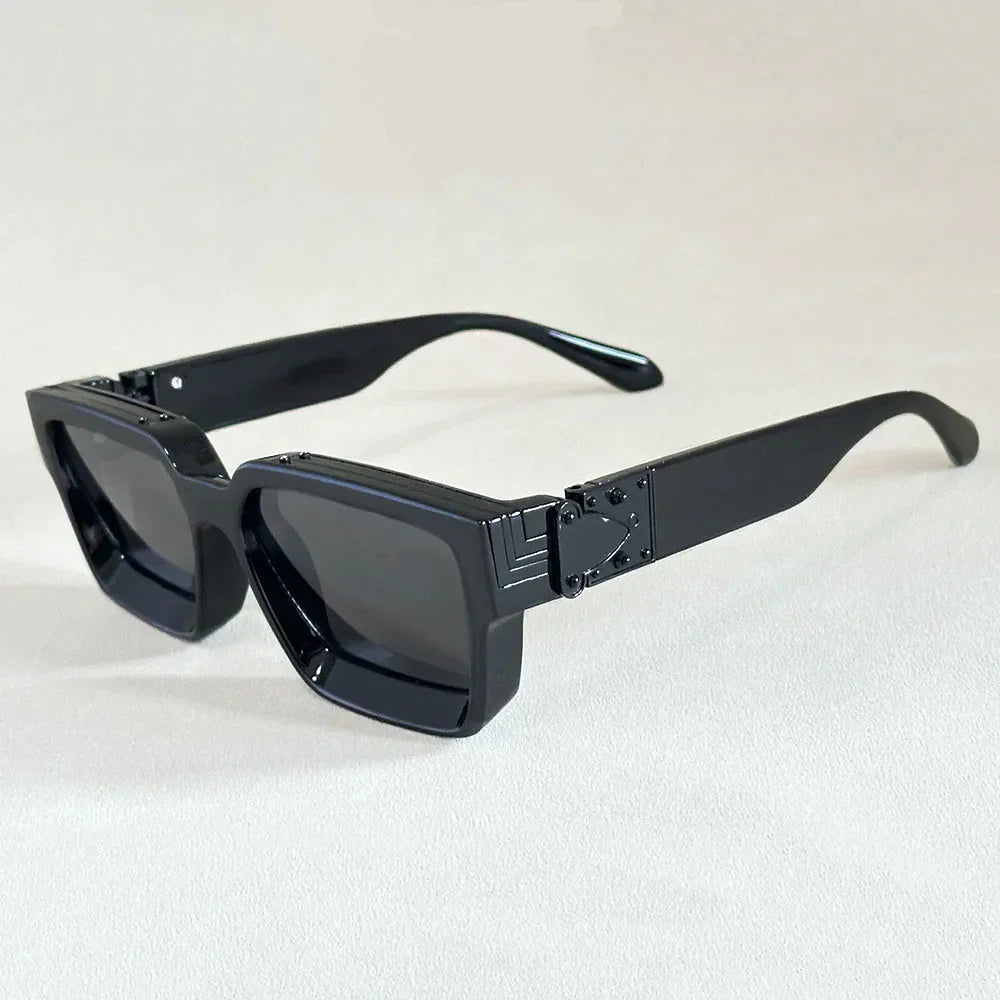 Monza Angular Retro Sunglasses