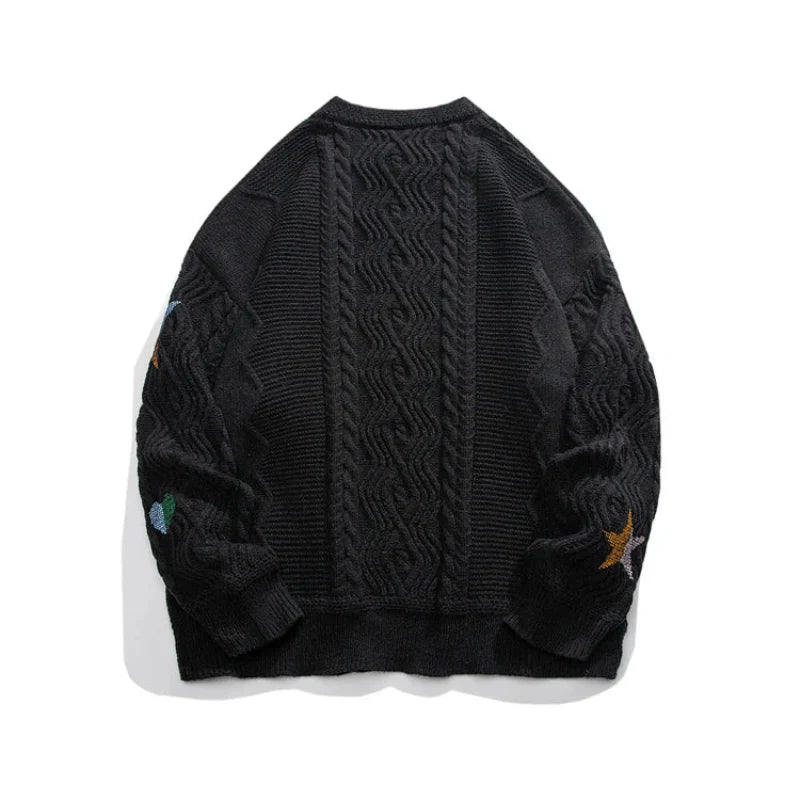 Astral Projection Embroidered Sweater
