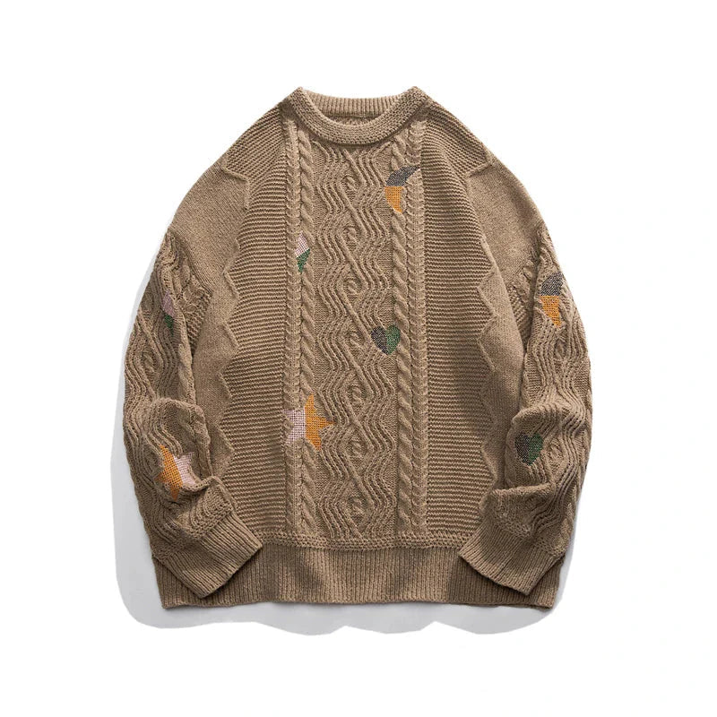 Astral Projection Embroidered Sweater