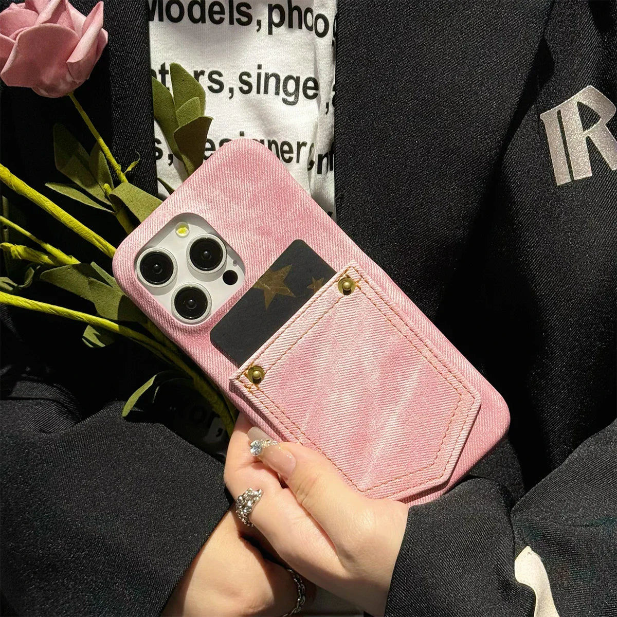 Indigo Denim iPhone Case