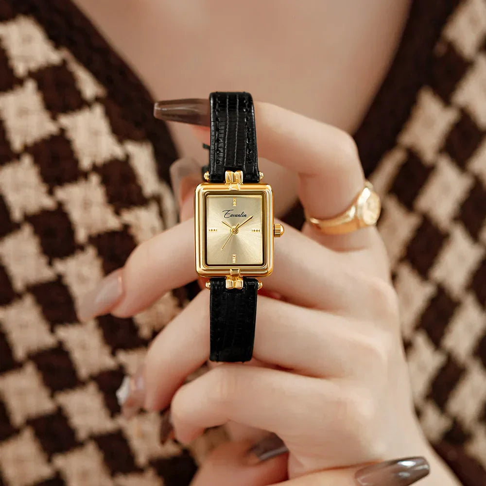Golden Hour Retro Quartz Watch