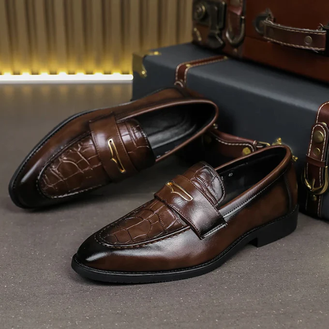 Remiel Leather Loafers