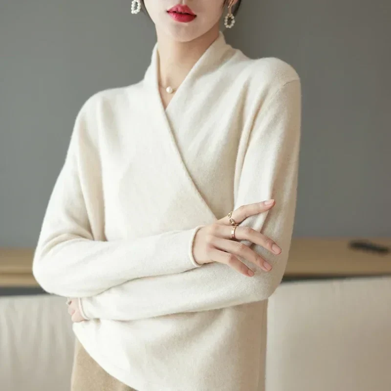 Noémie Wrap Sweater