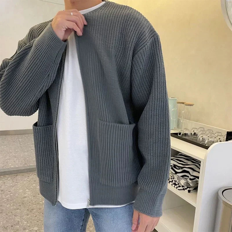 Streamlined Knit Coat