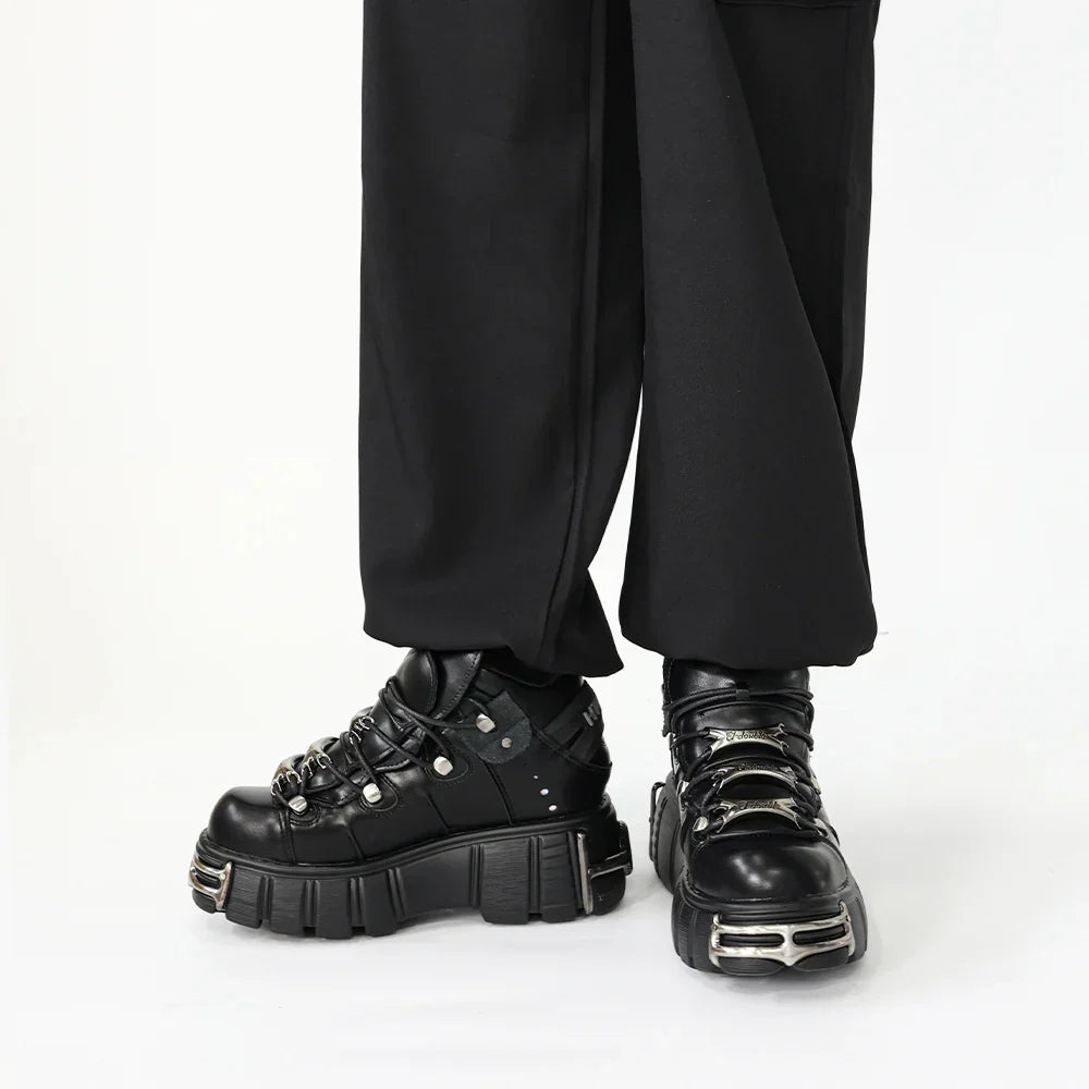 Rebel Rider Punk Ankle Shoes
