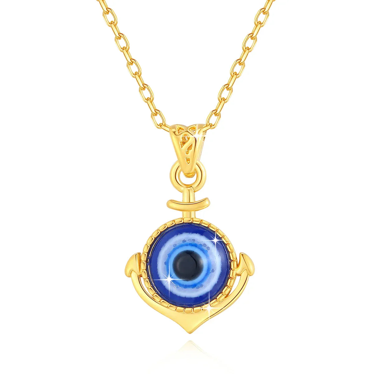 Celestial Eye 18K Gold Evil Eye Necklace