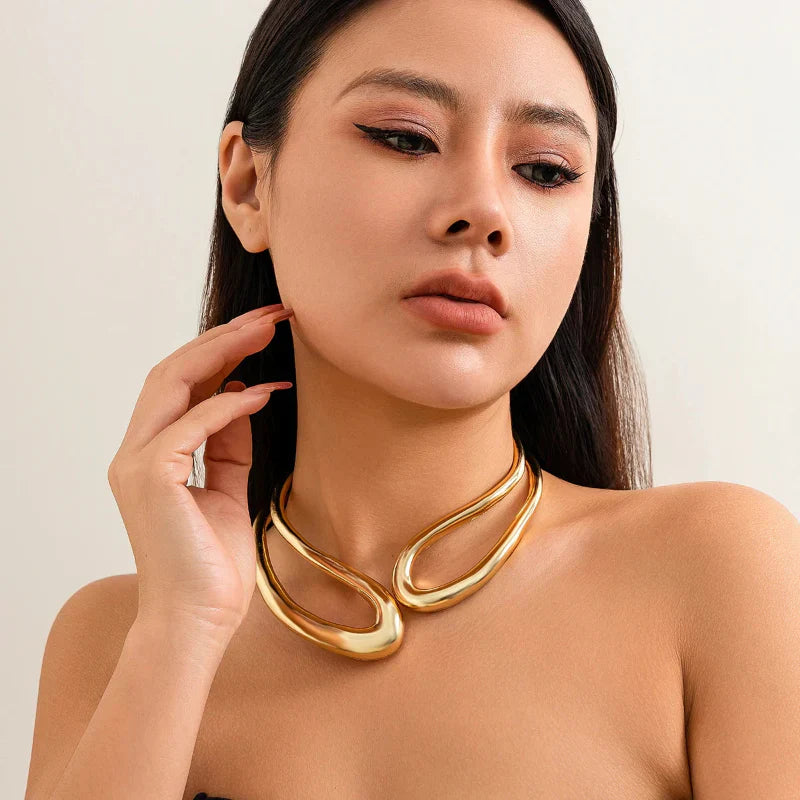 Arvella Minimalist Drop Necklace