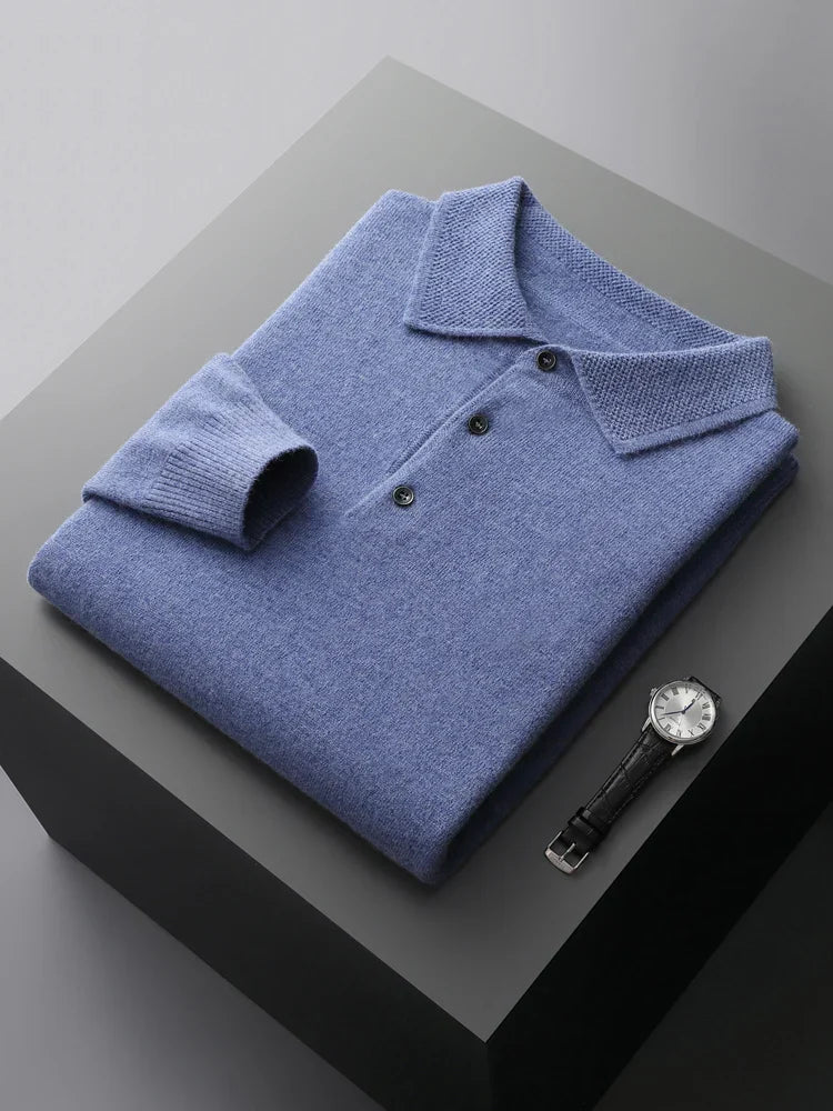 Cambridge 100% Merino Wool Polo