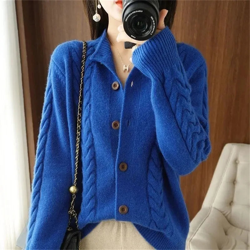 Nella Cable Knit Cardigan