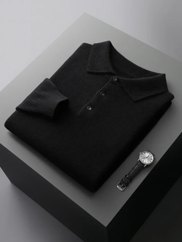 Cambridge 100% Merino Wool Polo