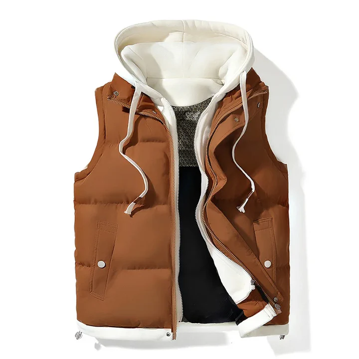 Rinzo Hooded Puffer Gilet