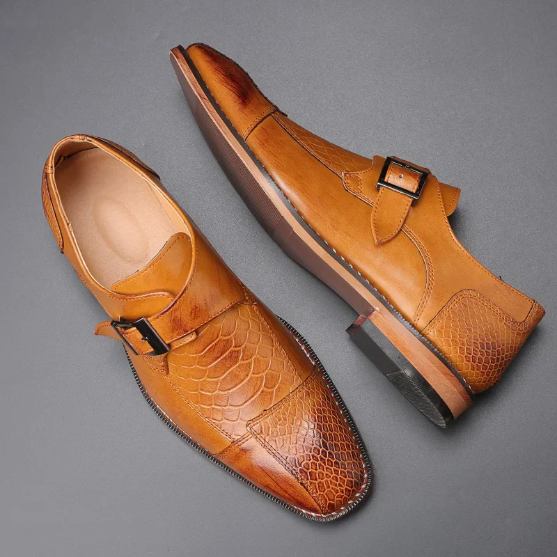 Kensworth Leather Monk Oxfords